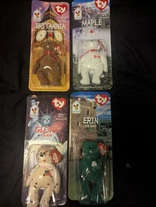Beanie Babies 1999 McDonald’s Set Of 4 Unopened Decent Packaging - Picture 1 of 3