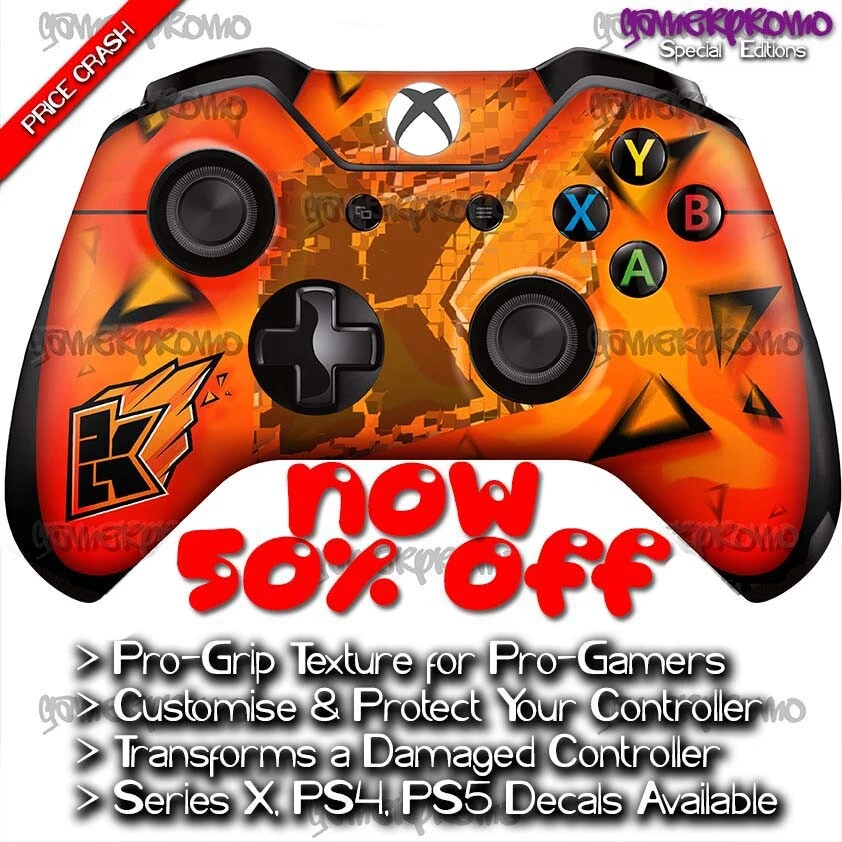 Kwebbelkop Youtuber Controller Decal - Xbox One - You Tube Gamer Decal - Image 1 of 1