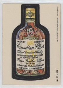 1979 Topps Wacky Packages Rerun Series 2 Canadian Clod (Two Stars) #75.2 x9h