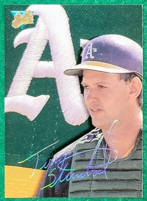 Terry Steinbach - 1993 Studio #57 - Oakland Athletics Baseball Card - Image 1 of 3