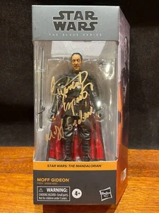 GIANCARLO ESPOSITO AUTOGRAPH - STAR WARS Black Series MOFF GIDEON - BECKETT COA - Picture 1 of 12