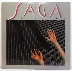 Saga – Behaviour - 1985 Portrait BFR 40145 Pop/Prog Rock Vinyl LP - NM/EX - Picture 1 of 8