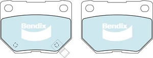 Bendix SRT Rear Brake Pad Set for Nissan 300ZX Z32 3.0L VG30DETT Petrol 1989-199 - Picture 1 of 1