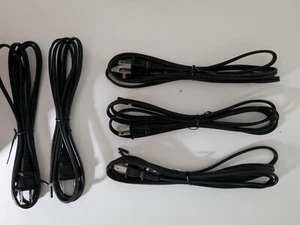 5 Pack - 6 ft Lamp Cord w/ Open End, Polarized Plug, UL Listed 2-Prong  NEW - Picture 1 of 7