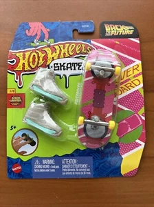 HOT WHEELS Skate Skateboard Back To The Future Hover Board Deck Nike MAG Shoes - Picture 1 of 2