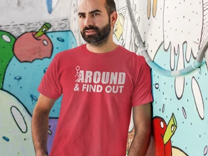 f**k Around and Find Out Punisher - Camisetas Ejercicio Entrenamiento - Cualquier color/talla - Imagen 1 de 9
