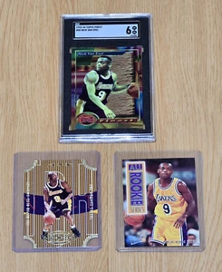 Topps Finest 1993 Nick Van Exel novato 50 Lakers - Imagen 1 de 2
