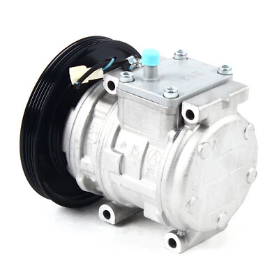 A/C Compressor 10PA15C Type Fits: 1990 - 1997 Toyota Corolla L4 L1.6 - 1.8L Foto 1 de 4