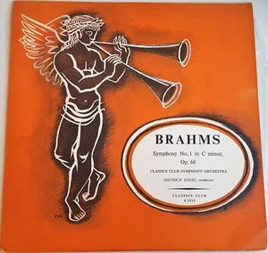 Classics Club Symphony Orchestra - Brahms - Symphony No. 1 - X2522 - 12" Record - Picture 1 of 4
