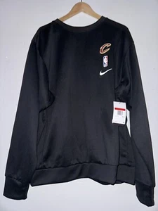 Nike NBA Cleveland Cavaliers Pullover Black Team Issue L-T dn6963 - Picture 1 of 4