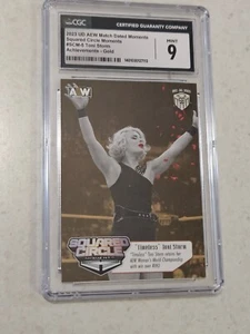 AEW 2023 Upper Deck Wrestling Card Timeless Toni Storm Gold Achievements MDM SSP - Picture 1 of 2