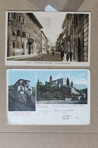 TRENTO CITTA'-LOTTO 2 CARTOLINE-C64-158 - Picture 1 of 1