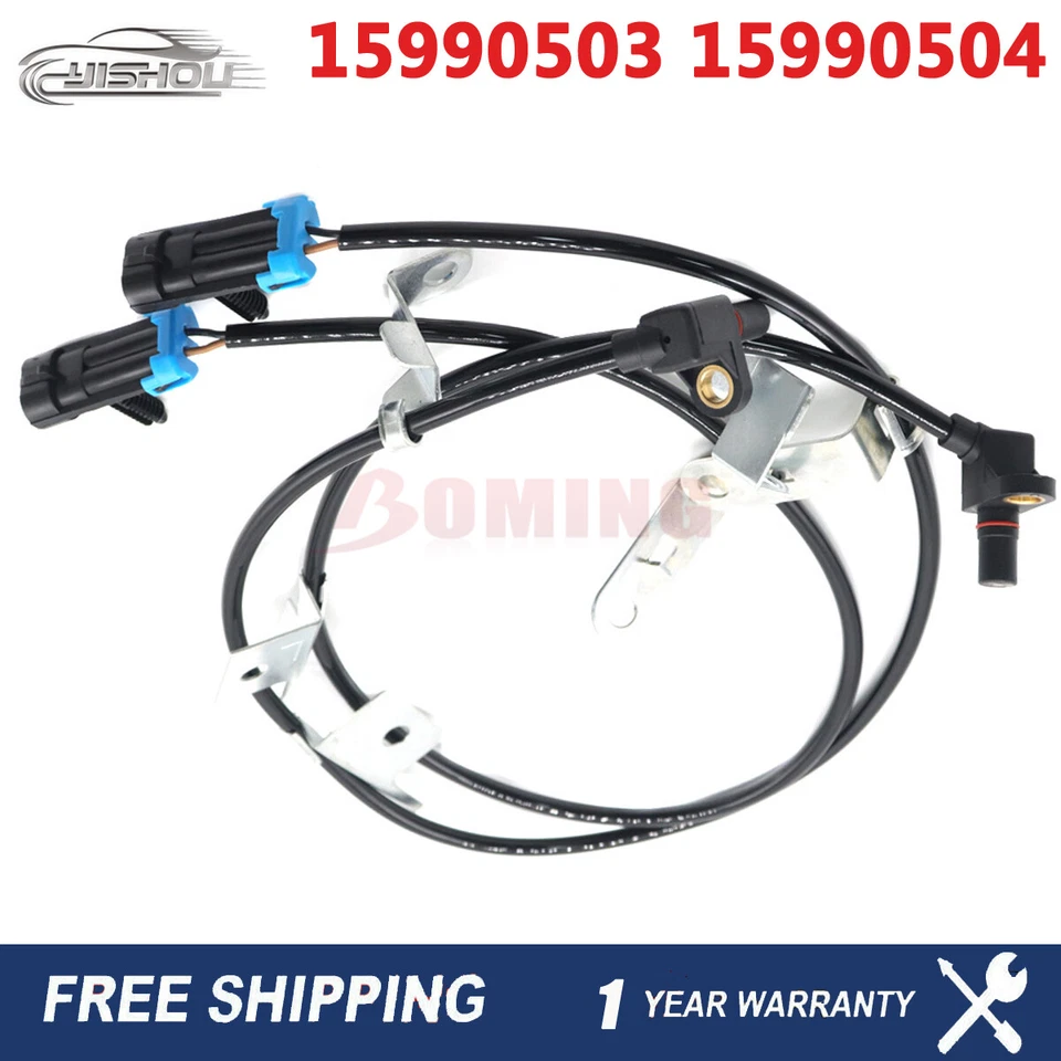 Sensor de velocidad de rueda ABS para Chevrolet Silverado 1500 2500 HD delantero izquierdo y derecho Foto 1 de 4