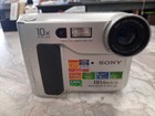 Sony Mavica MVC-FD75 0.4MP Digital Camera - Silver and Black