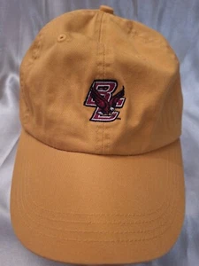 Cappello Boston College Eagles uomo taglia unica giallo strapback berretto collegiale NCAA  - Foto 1 di 9