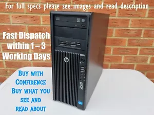 HP Z220. HP Workstation Z220 Intel Xeon E3-1240 V2 3.40GHz 1GB RAM NVIDIA Quadro - Picture 1 of 24