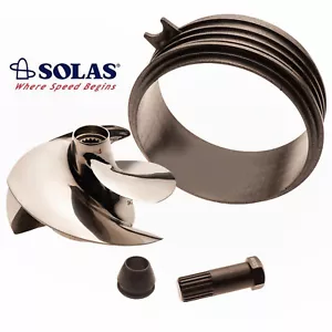 Solas Sea Doo Spark 2-Up 3-Up Impeller SK-CD-13/18 W/ Wear Ring & Impeller Tool - Picture 1 of 2