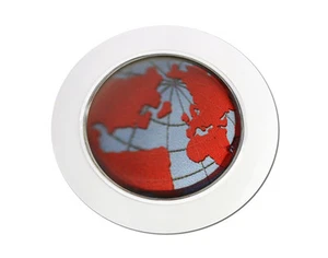 Soporte de permiso con logotipo de globo Triumph TR4A - Imagen 1 de 1