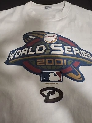 Camisa De Colección 2001 Arizona Diamondbacks Serie Mundial Logo Y2K Rara Talla XL Foto 1 de 4