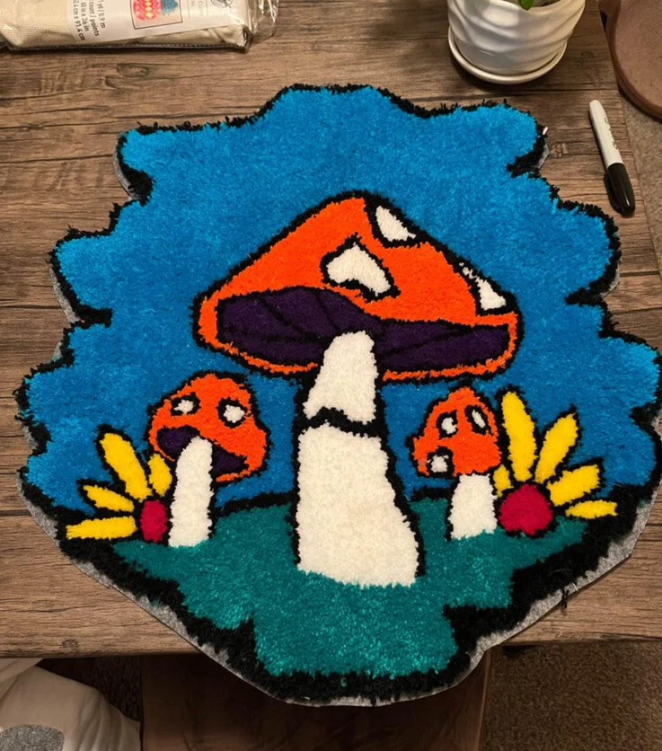 Alfombra de setas personalizada  Foto 1 de 1