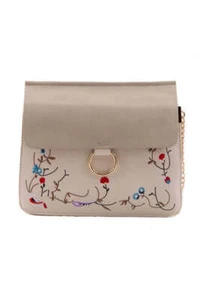 Bolso de hombro floral - Imagen 1 de 3