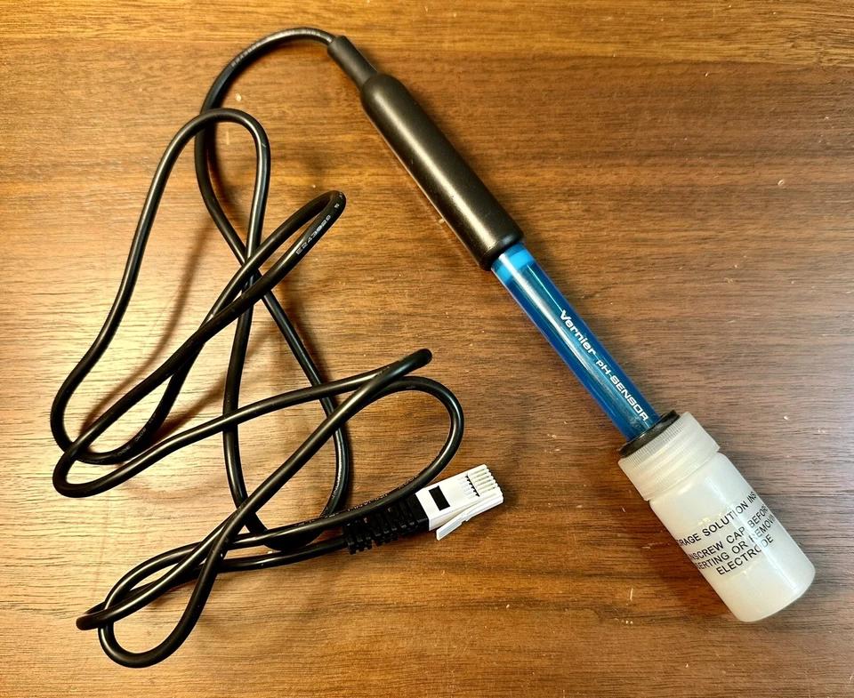 Sensor de pH Vernier PH-BTA Colección de Datos Biología Originalmente $99 AHORA $24.99 Foto 1 de 1