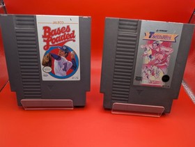 Track And Field NES And Bases Loaded NES