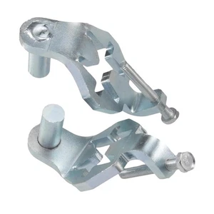 Outdoor Galvanized Iron T Post Gate Hinge with 200 Degree Swing for Fence Gates - Picture 1 of 11