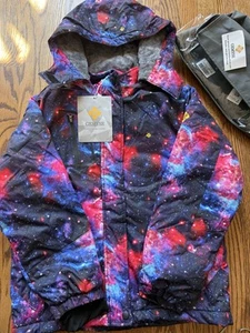 GEMYSE girls 10/12 Mountain Waterproof Ski Snow Jacket 10/12 - Foto 1 di 9