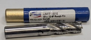 MELIN TOOL CO CRFP-1616 Cobalt Rough Finishing End Mill  1/2" Dia & Shank - Picture 1 of 6