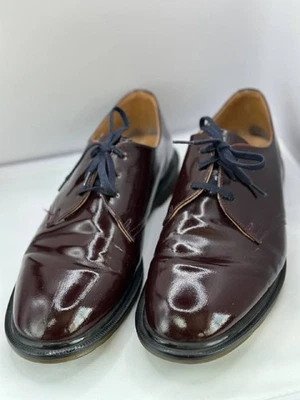 Dr. Martens 1461 Cherry Red Smooth Leather UK 9 / US 10 Made in England - Image 1 of 4