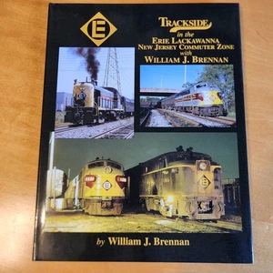 Trackside in the Erie Lackawanna NJ Commuter Zone W. Brennan - Morning Sun Book - Picture 1 of 13