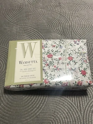 AUTHENTIC NEW WAMSUTTA  200 TC Supercale Plus California King Sheet Set - Image 1 of 4