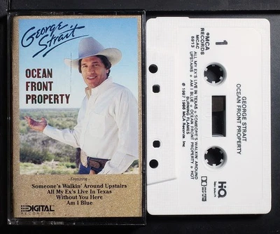 George Strait - Ocean Front Property - MC Cassette [NH27060] USA Foto 1 de 4