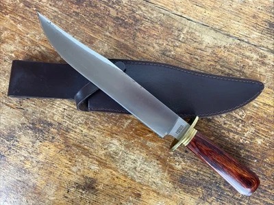 Cuchillo de hoja fija vintage Cold Steel Laredo Bowie Fighter carbono SK-5 Foto 1 de 4