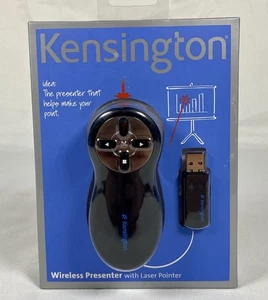 Brand New In Box | Kensington Wireless Presenter w/Red Laser | (K33374USA) - Afbeelding 1 van 4