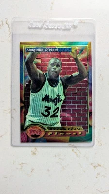 1993-94 Topps Finest - Shaquille O'Neal #99 Magic Lakers Heat Salón de la fama Big Diesel Foto 1 de 2