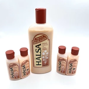 Lot Vintage Rare 1988 Halsa Shampoo 15 Oz. + Reisegröße Neu aus altem Lagerbestand Film TV Requisite - Bild 1 von 11