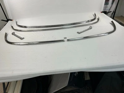 Ford Victoria 1955 2 puertas techo rígido ventana trasera juego de 7 piezas molduras Foto 1 de 4