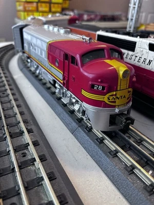 Rail King MTH Santa Fe F-3 ABA Diesel Set Proto Sound - Image 1 of 4