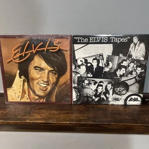 2 Vinyls! The Elvis Tapes and Welcome To My World Vinyls LP Both NM - Bild 1 von 9