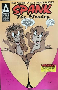 SPANK THE MONKEY #1 mit Korvus ARROW COMICS 1999 - Bild 1 von 2
