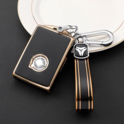 Capa estojo chaveiro controle remoto TPU Fit Volvo S6 S90 V60 V90 XC90 XC60 XC70 - Imagem 1 de 4