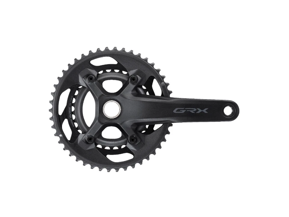 Shimano GRX FC-RX600 2 Speed Crankset 46/30 Black 175mm