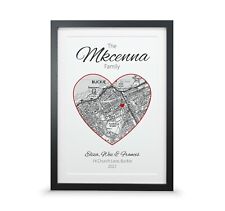 House warming gift | Personalised new home gift for family | Moving home present