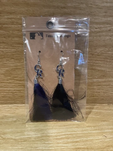 Colorado Rockies MLB Tassel Earrings BS3 Cover