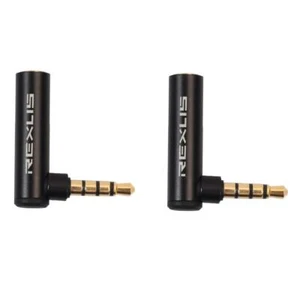 Spina adattatore connettore maschio-femmina da 3,5 mm ad angolo retto di 90 grad - Afbeelding 1 van 8