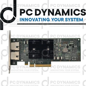 Dell 3TM39 Dual-Port 10GB Broadcom 57416 Base-T Network Card Full Height Bracket - Imagen 1 de 3