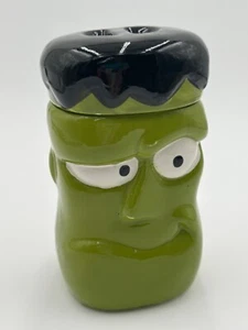 Seltene Frankenstein Kopf Halloween Keksdose - Bild 1 von 8