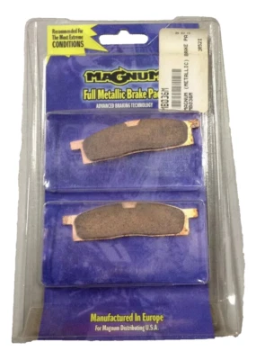 Новый из старых запасов комплект полностью металлических передних тормозных колодок Magnum MB036M 1986-2011 Yamaha - Изображение 1 из 2
